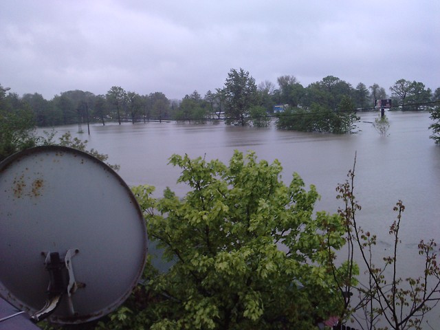 the flood...