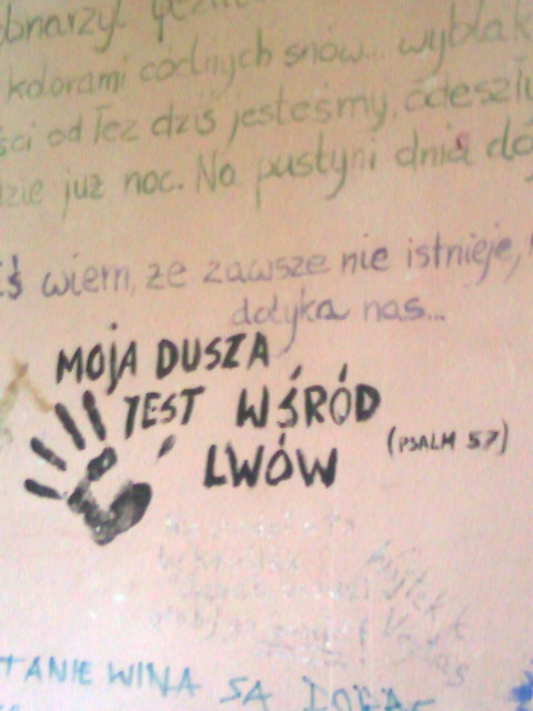 moja dusza jest wrd lww.