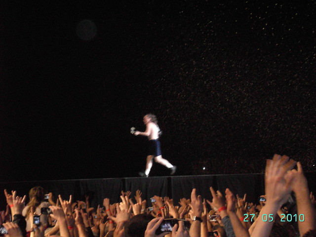 Angus Young w Warszawie 27.05.