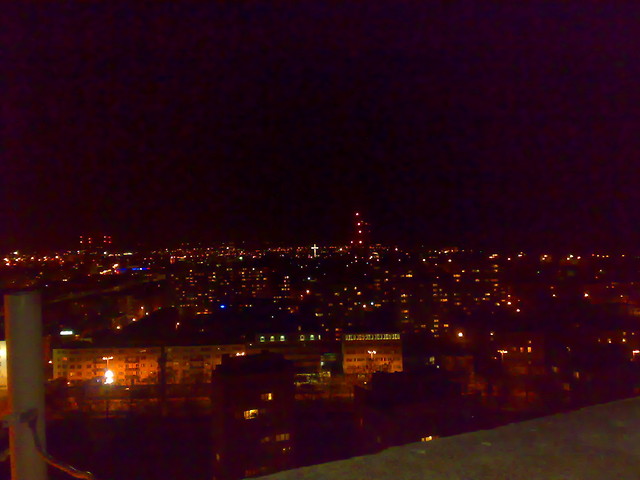 By night...
