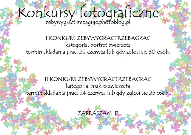 001. Przywitanie + dwa konkursy.
