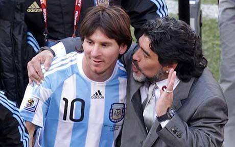 MESSI #10 i DIEGO MARADONA 