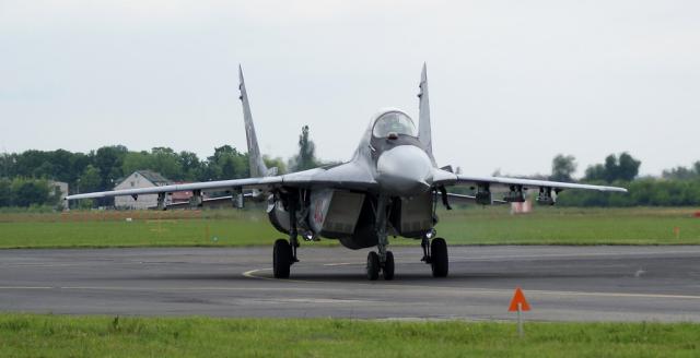 MIG29 po pokazie 