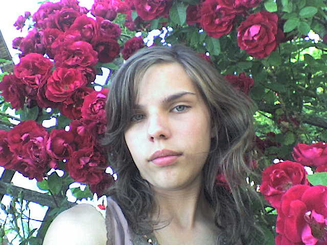 W kwiatkach :)