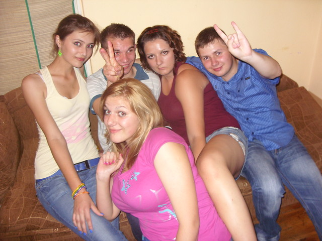 impreza u mnie! :)