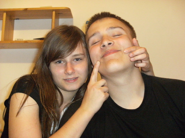 z Oskarem ;p