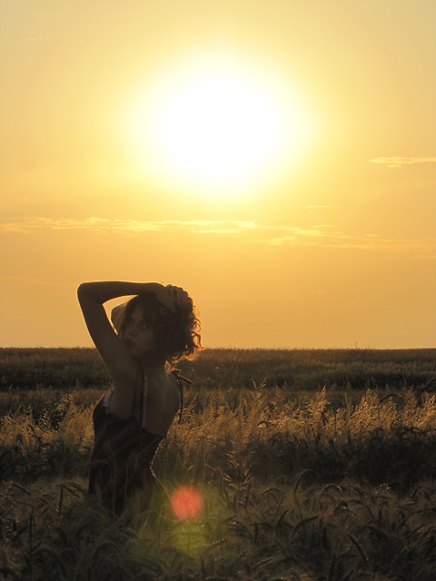 when the sun goes down...