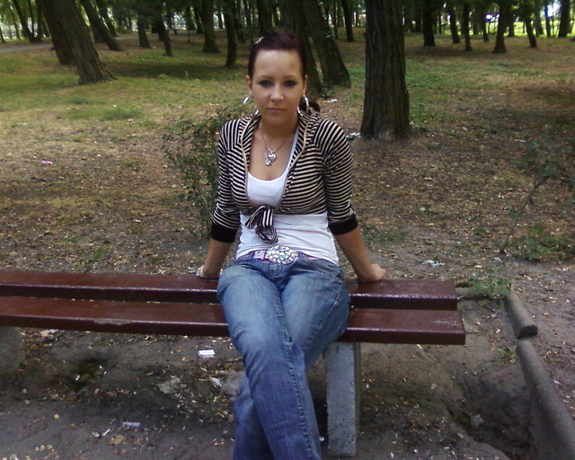 w parku;)
