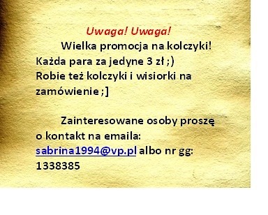 Promocja!!