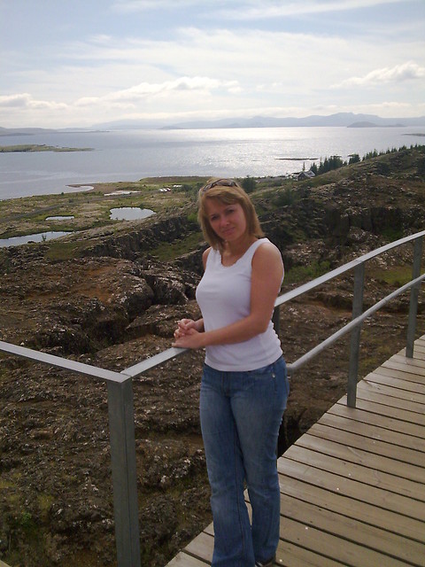 Taras widokowy w Þingvellir