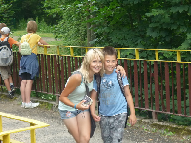 Blondyna i Dawid ;p
