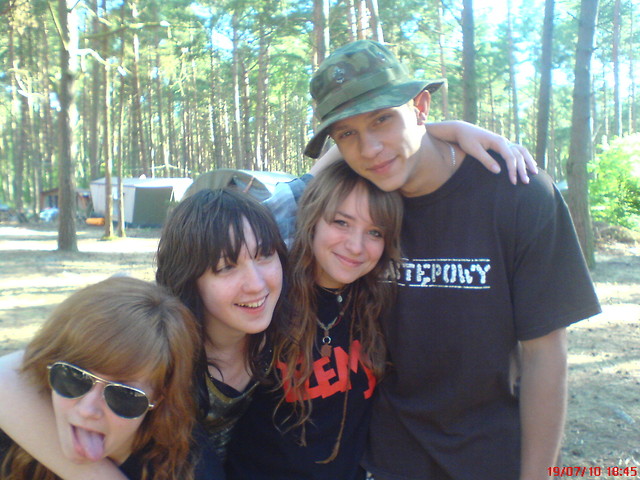 Nicola,Sylwia,Ania i Piotrek