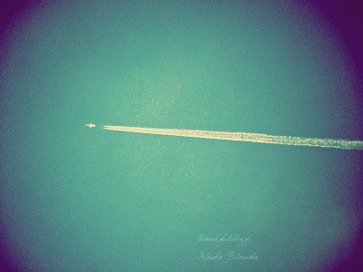 somewhere in the clouds.
