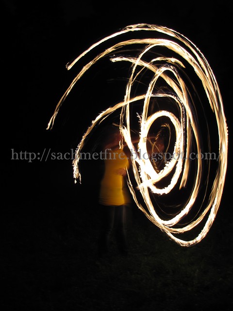 Fire hoop