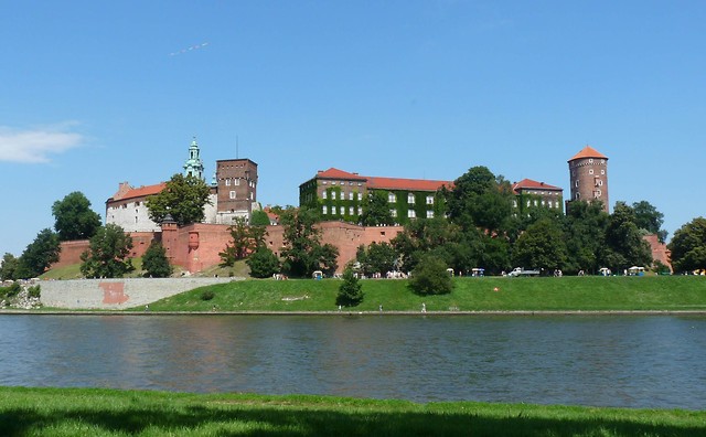 Wawel - widok od strony Wisy