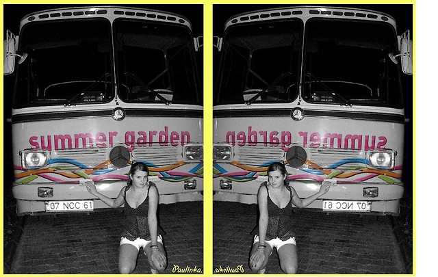 Szalony autobus Summer Garden.