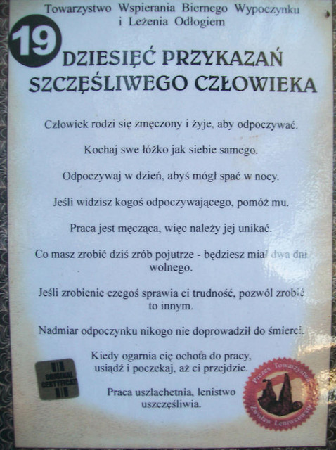 10 przykaza ... ; D