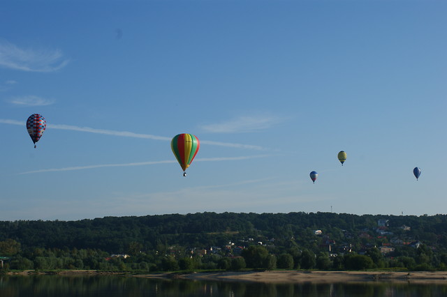 balony pokryy Wocawskie niebo
