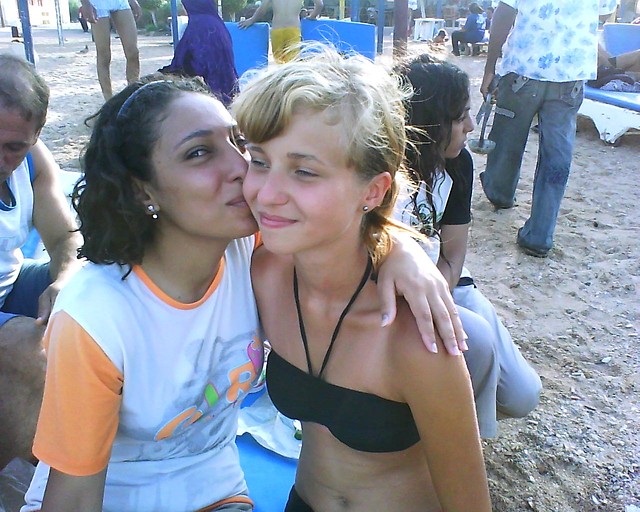 with Sally.
