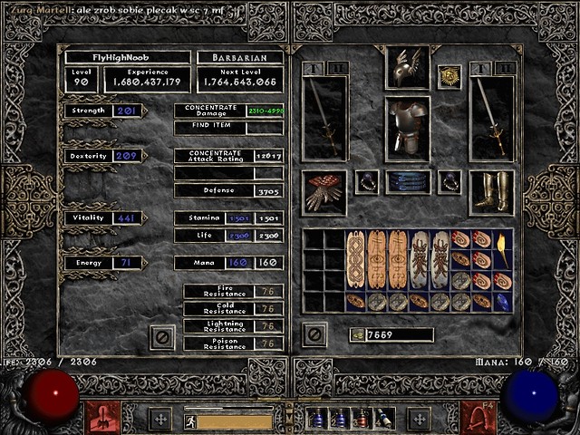 Gold barb : X