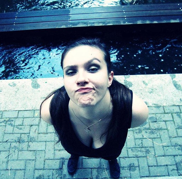 poker face.