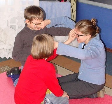 Jagoda przewodzi zabawie :)