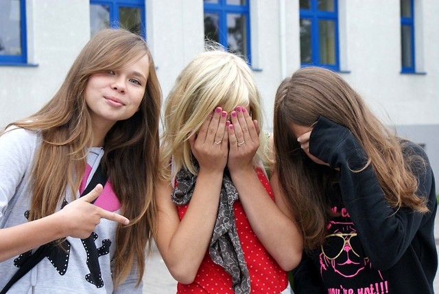 W szkole. ; *** 