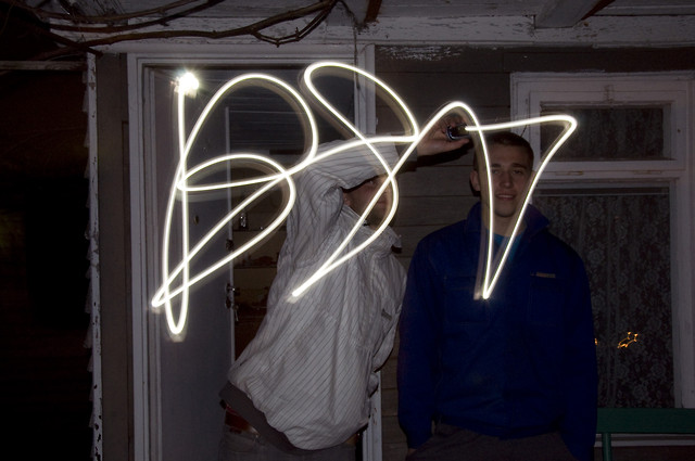 B