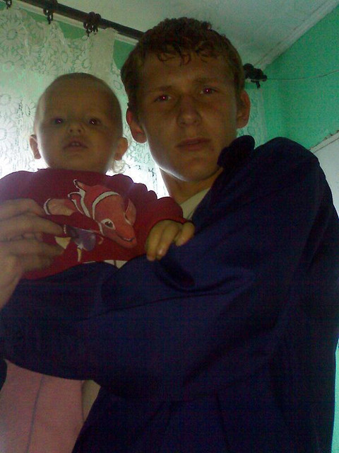 z braciszkiem ;)