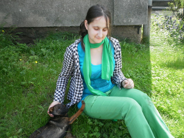 fotka w ogrodzie 