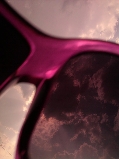 Swiat przez rowe okulary