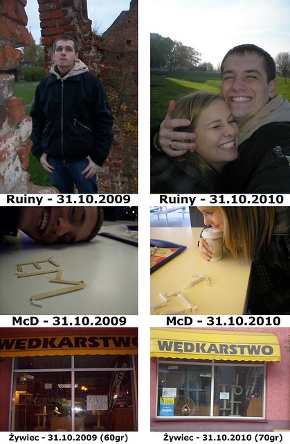 a dokadnie rok temuuu... :D