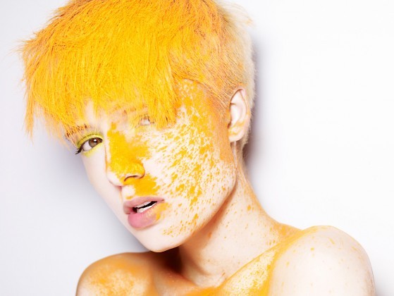 Yellow.