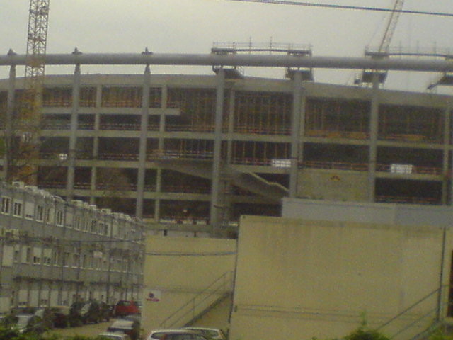 Stadion w Wawie.