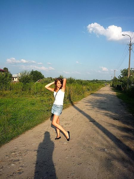 Rysa na szkle. 