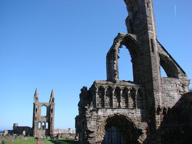 Ruiny w St. Andrews