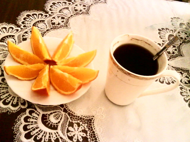 orange&coffee