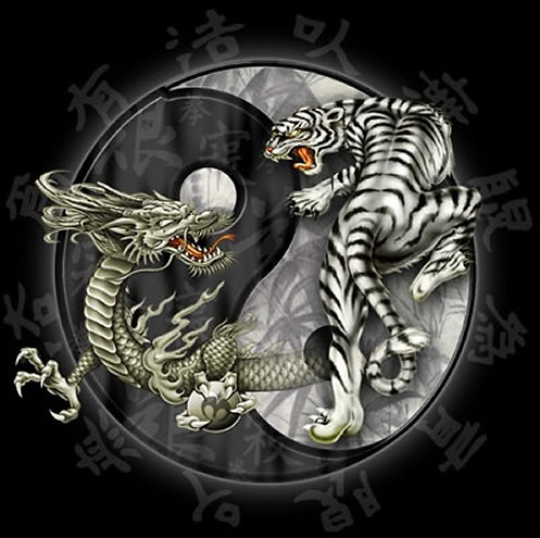 Dragon and tiger.....