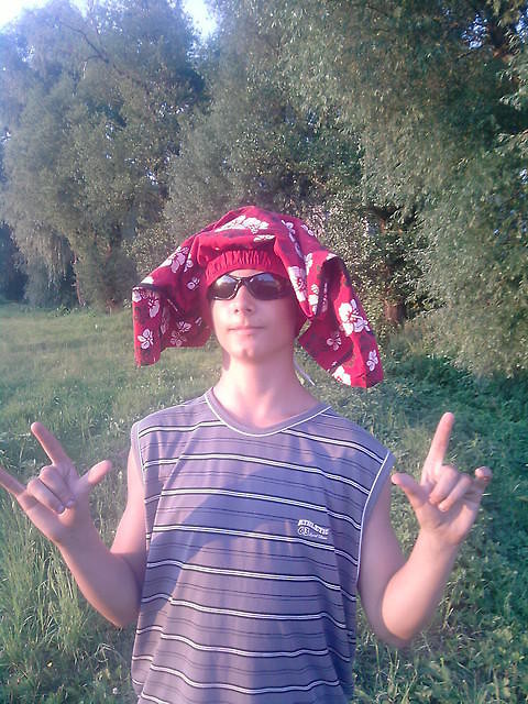 Lubie Spodnie Na Gowie Nosi ;D