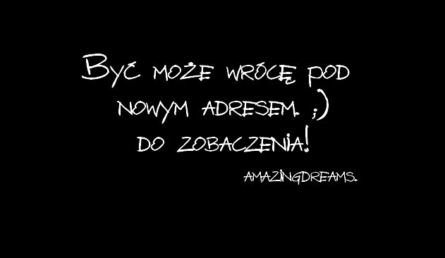 Wpis amazingdreams