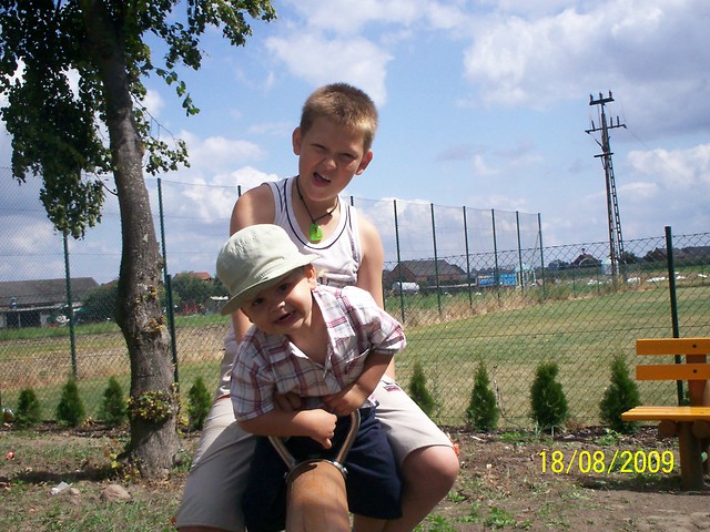 na placu zabaw