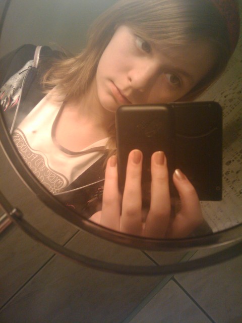 w lusterku  ;D