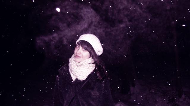 snow fall down ;D