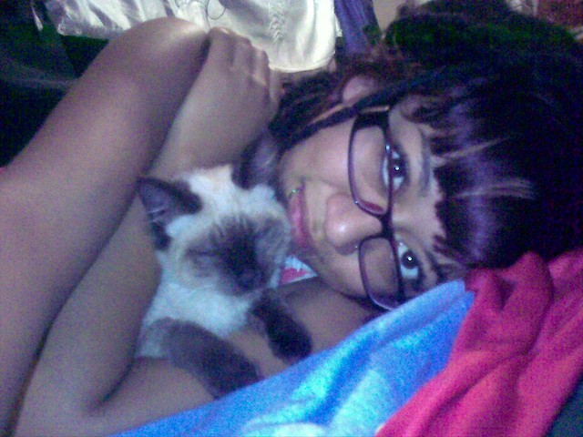 :) me and my cat 