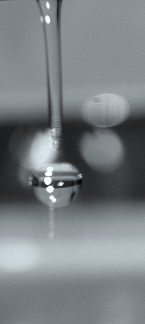 water...