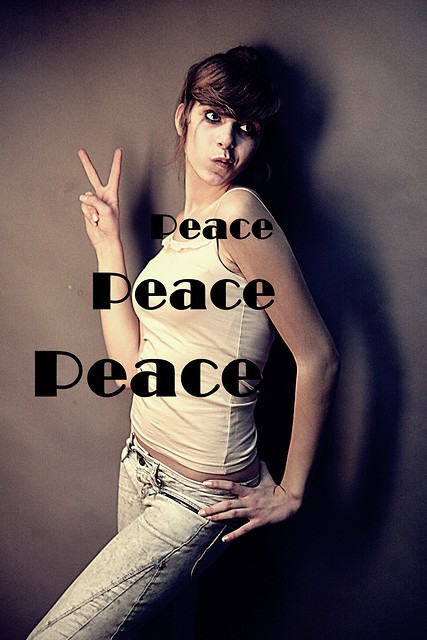 Peace. Sweet -.-