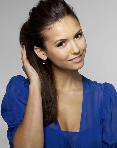 Nina Dobrev ; ** 