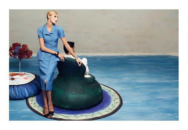 Anja Rubik Fendi Wiosna 2011