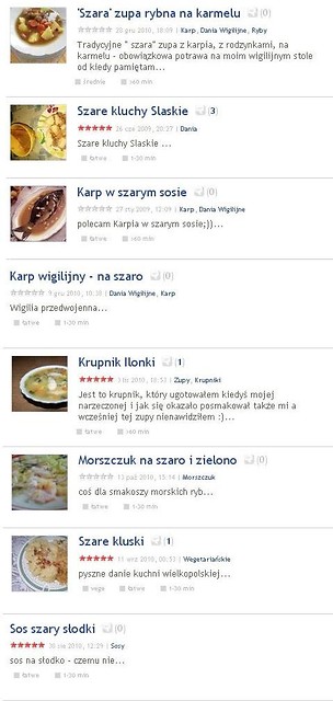 9. Szare dania