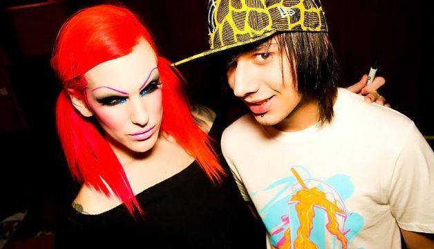 Jefree star and Chris ;d. 